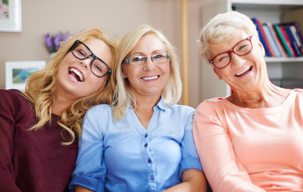 Smiling People Wearing Glasses