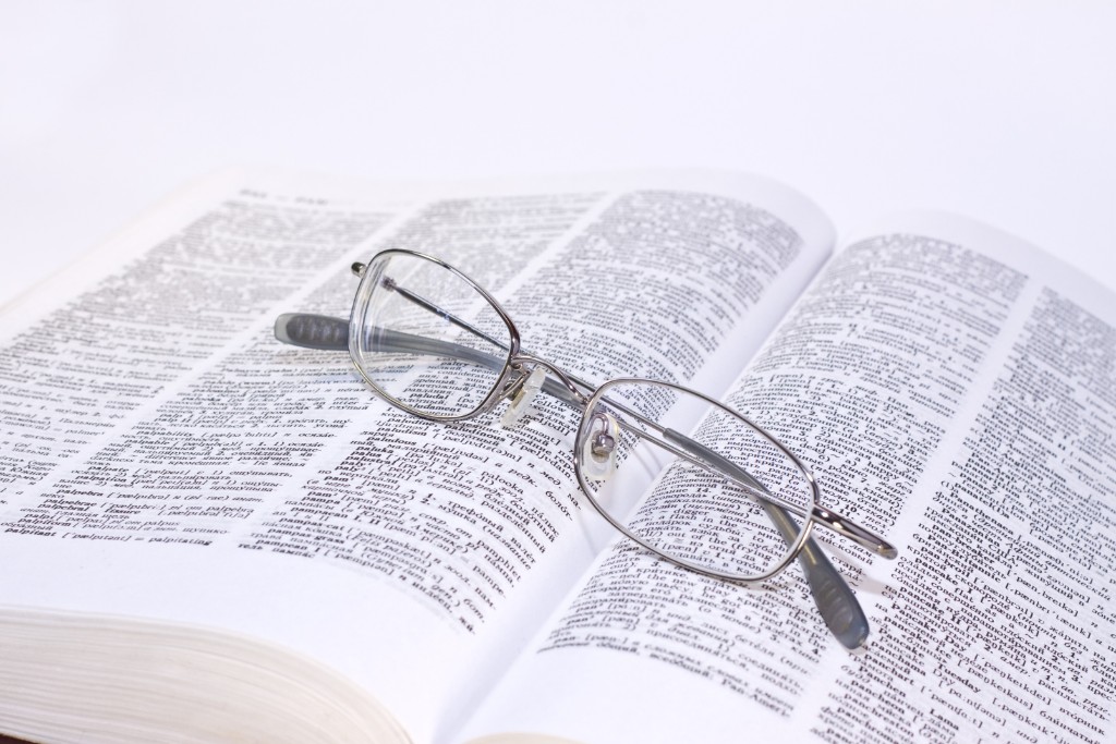 Glasses On A Book